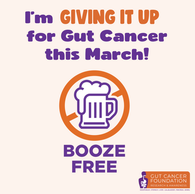 Give it up for Gut Cancer!